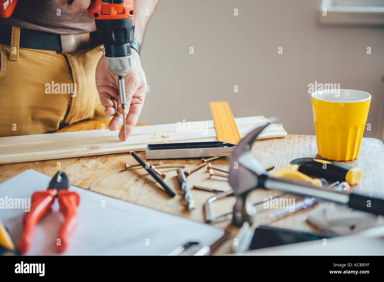 Building a home addition hi res stock photography and images alamy