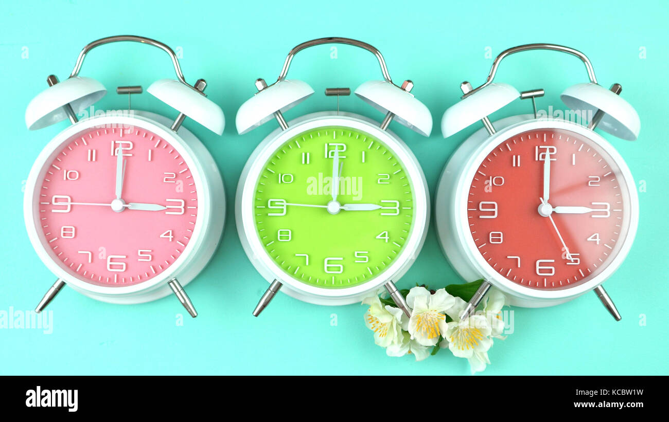 Turning the clocks back one hour for Springtime Daylight Savings Time