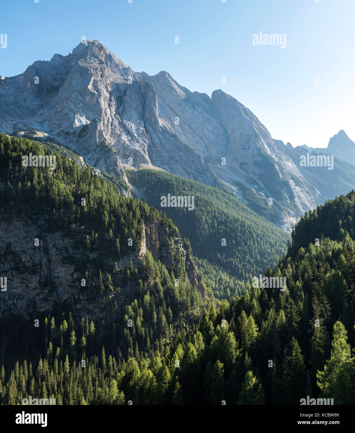 Gran Vernel, Marmolada Pass, South Tyrol, Trentino-South Tyrol, Alto-Adige, Italy Stock Photo