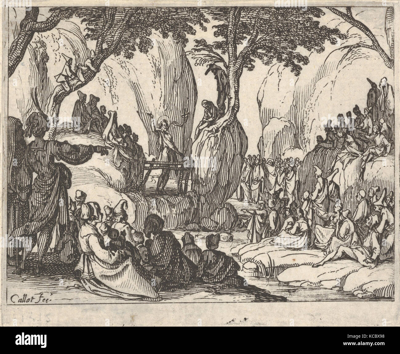 Saint John Preaching in the Desert (Saint Jean Préchant dans le Désert ...