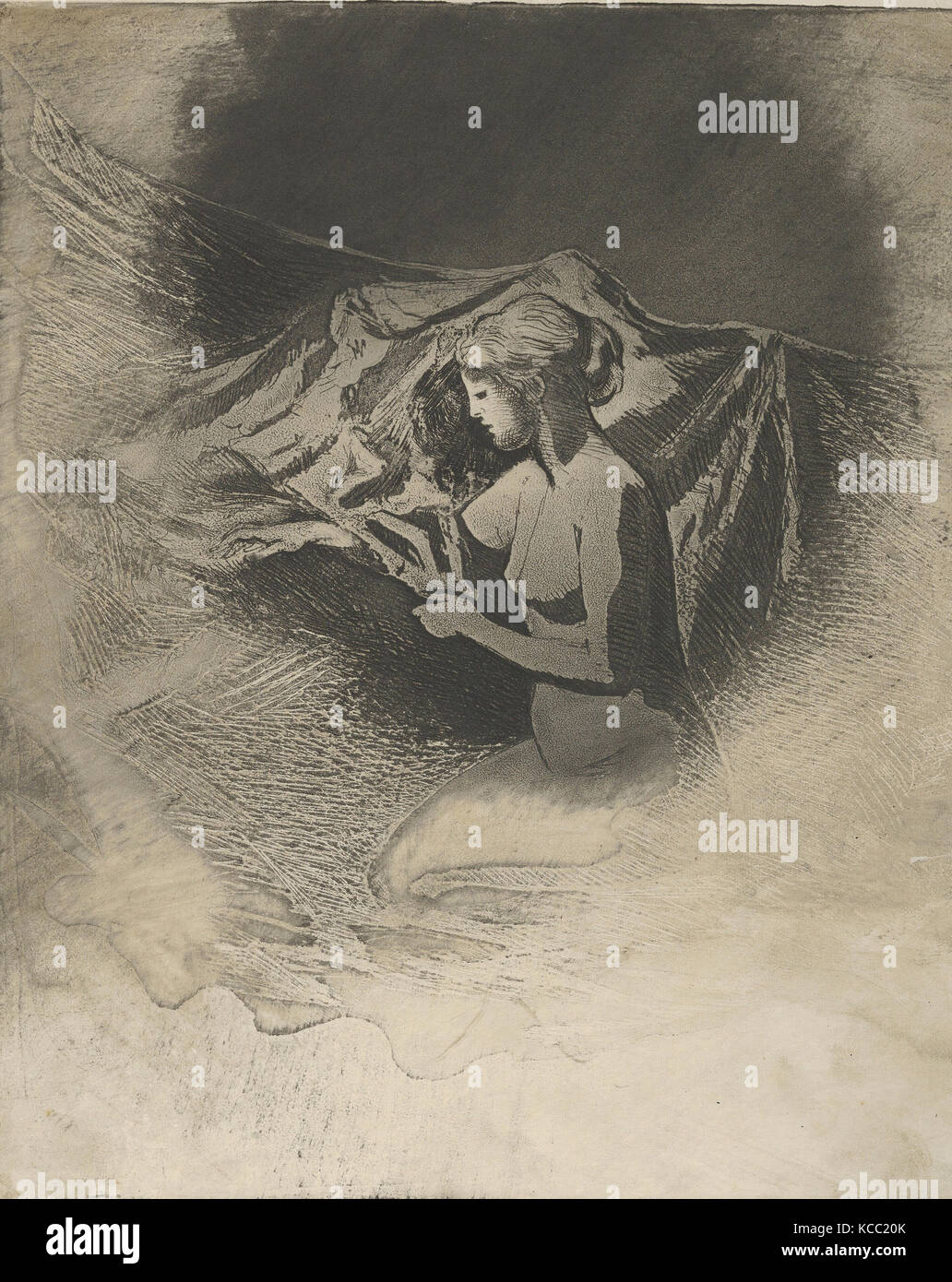 Embers Glow, 1890–97, Etching and aquatint printed in colour à la 