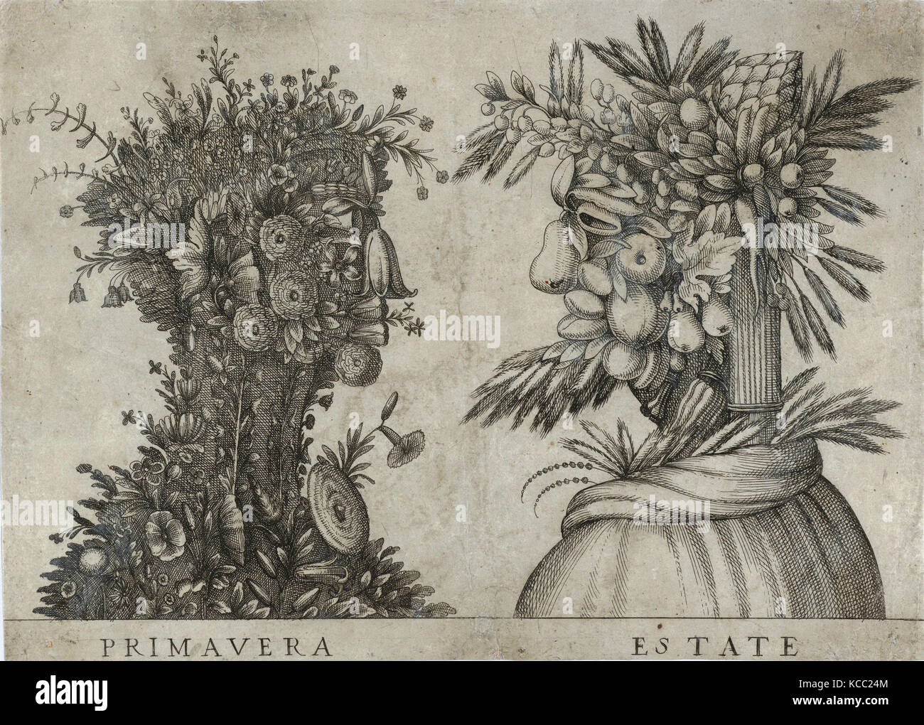 Giuseppe arcimboldo spring hi-res stock photography and images - Alamy