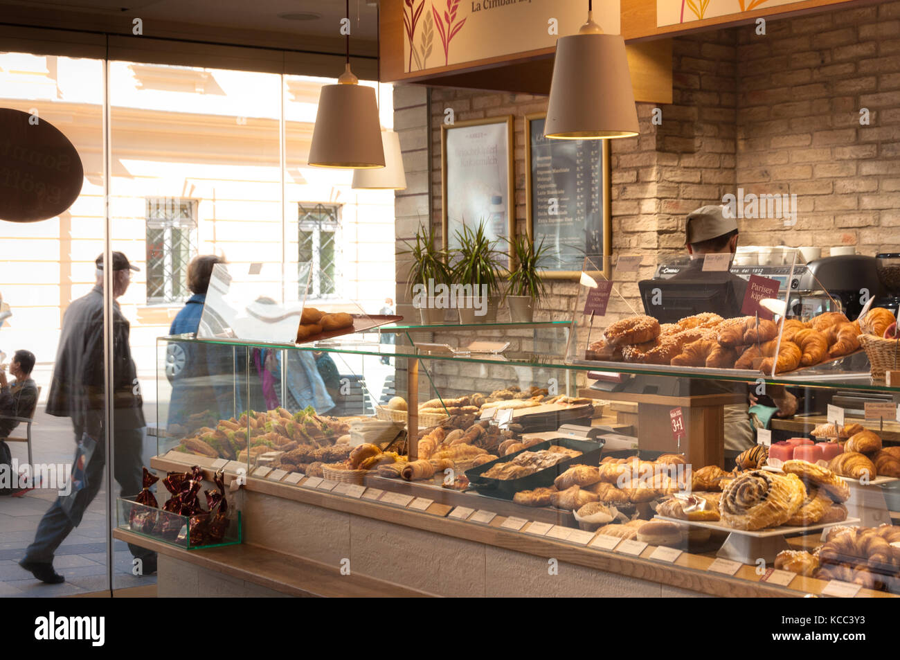 Bakery in Vienna Stock Photo - Alamy