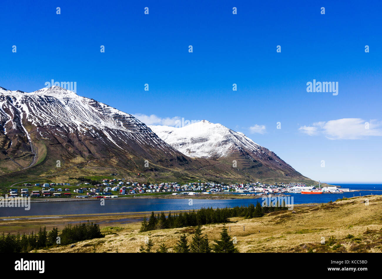 Siglufjörður, Iceland Stock Photo