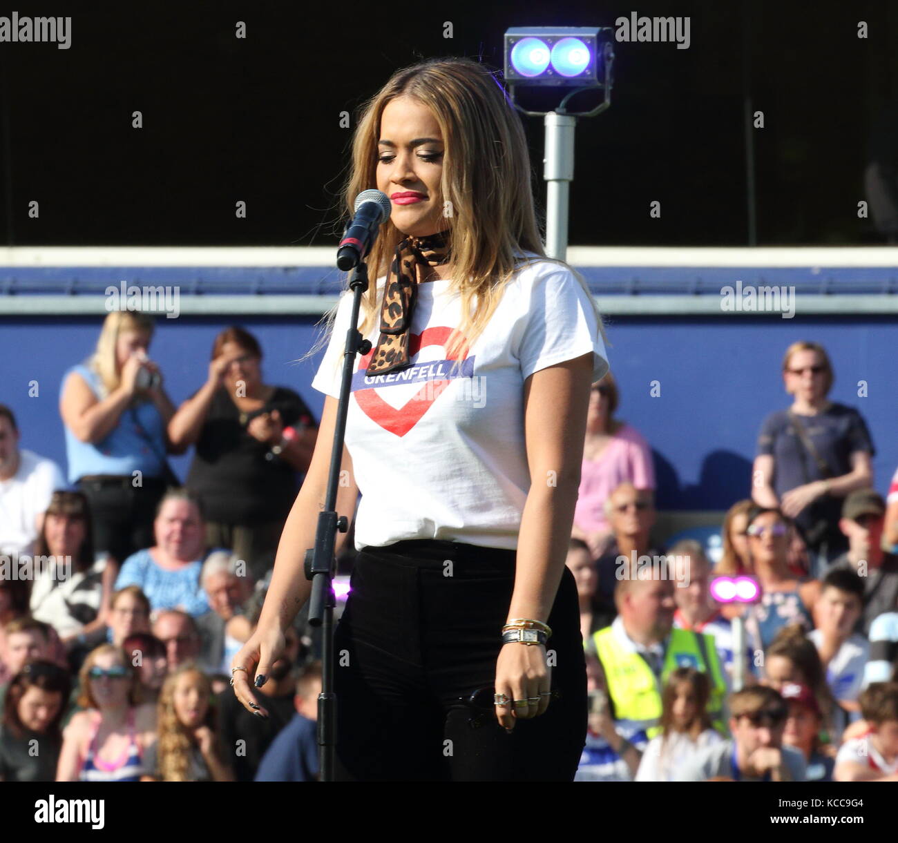 Game4Grenfell - charity football match at Loftus Road Stadium, South
