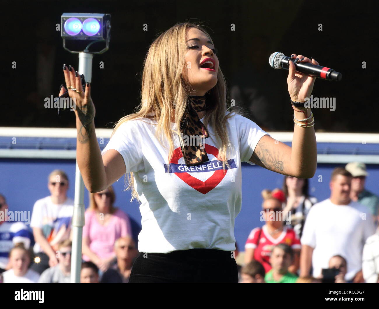 Game4Grenfell - charity football match at Loftus Road Stadium, South