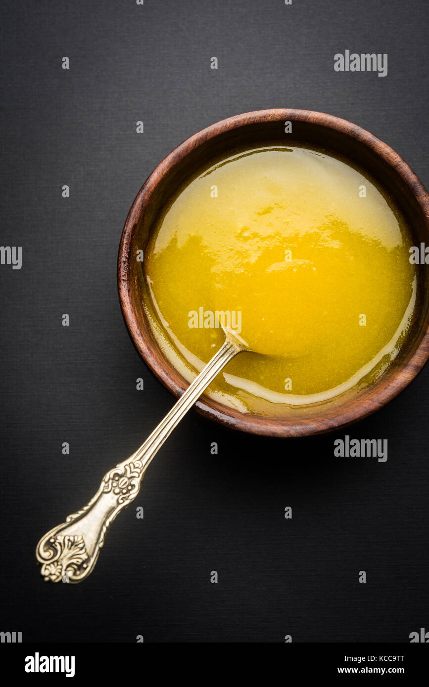 Ghee Spoon High Resolution Stock Photography and Images - Alamy