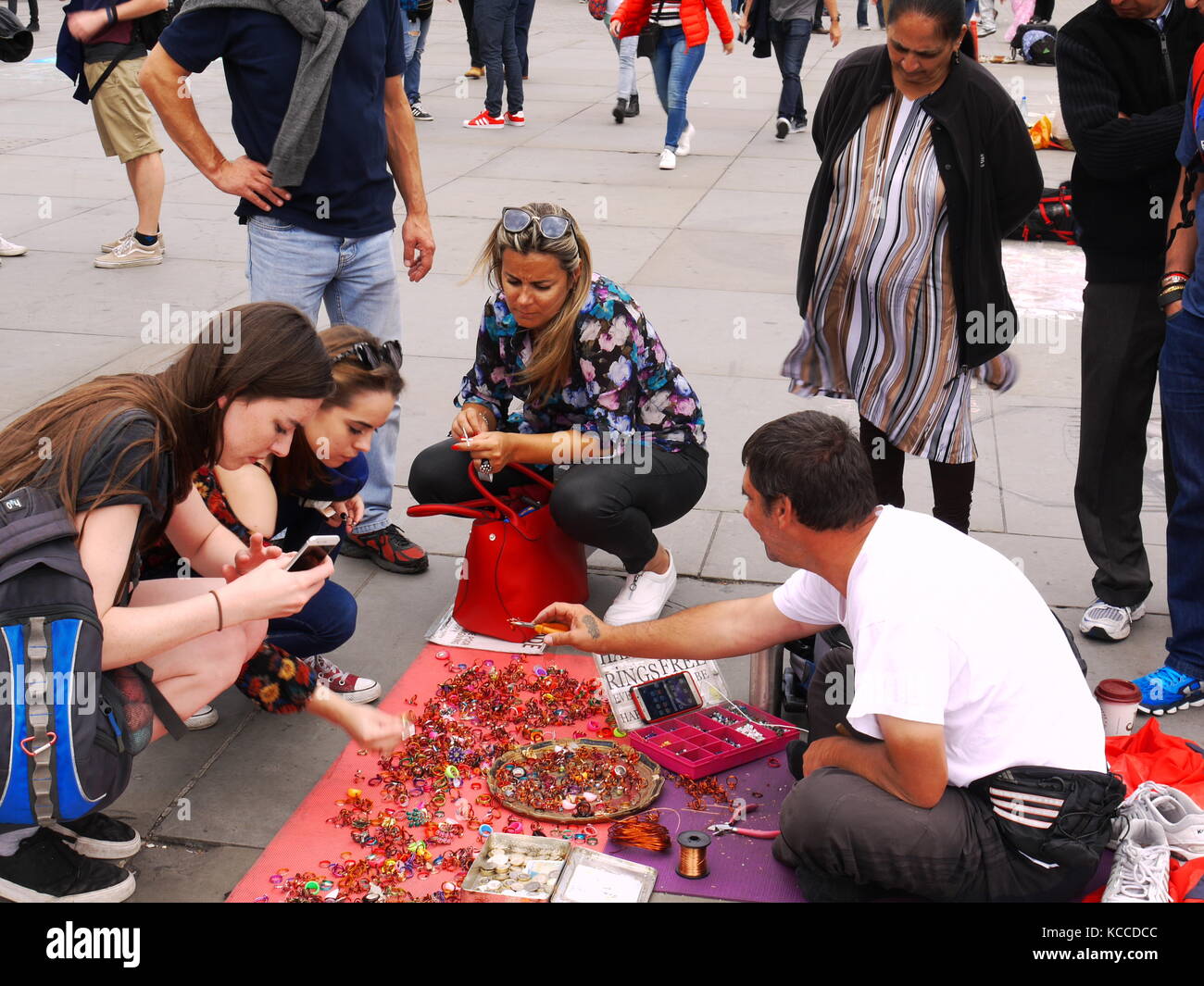 Trafalgar Square London Stock Photo - Alamy