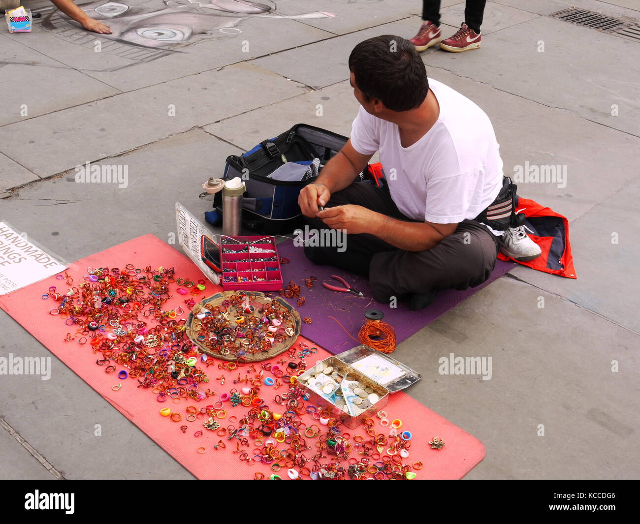 Trafalgar Square London Stock Photo - Alamy