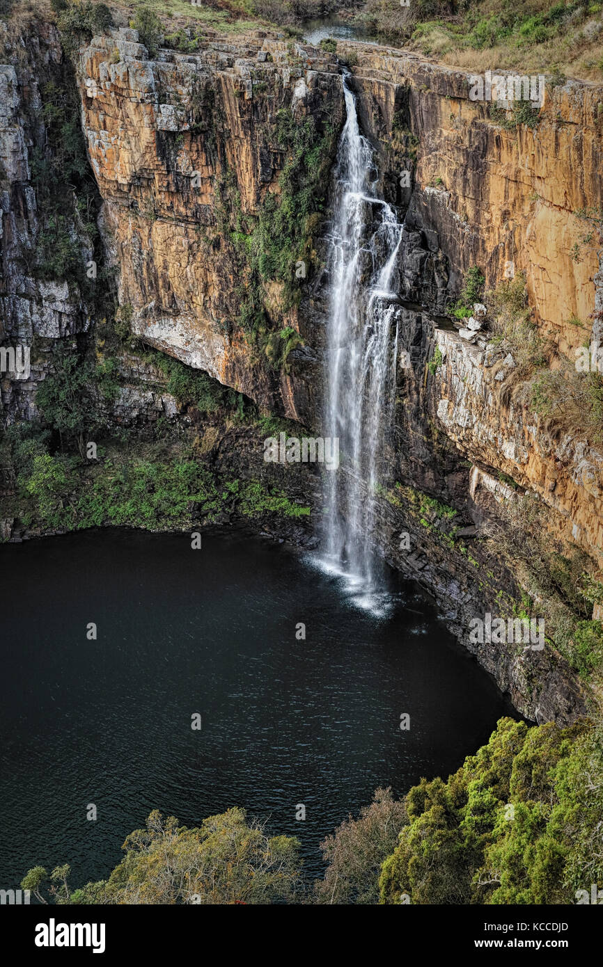Berlin waterfall. Blyde river, Mpumalanga, Drakensberg, South Africa Stock Photo