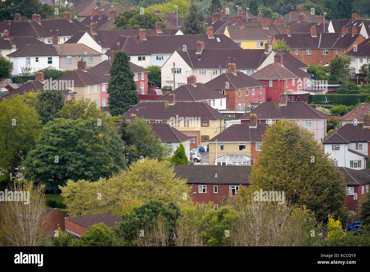 Houses on st annes council estate in bristol hires stock photography and images Alamy