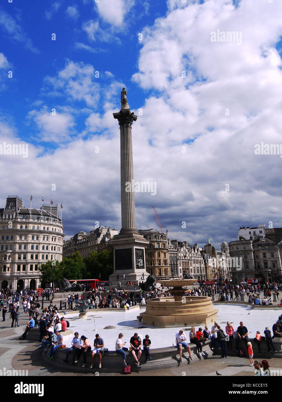 Trafalgar Square London Stock Photo - Alamy