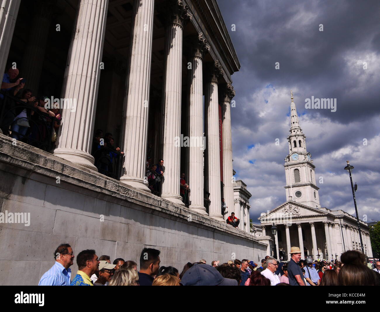 Trafalgar Square London Stock Photo - Alamy