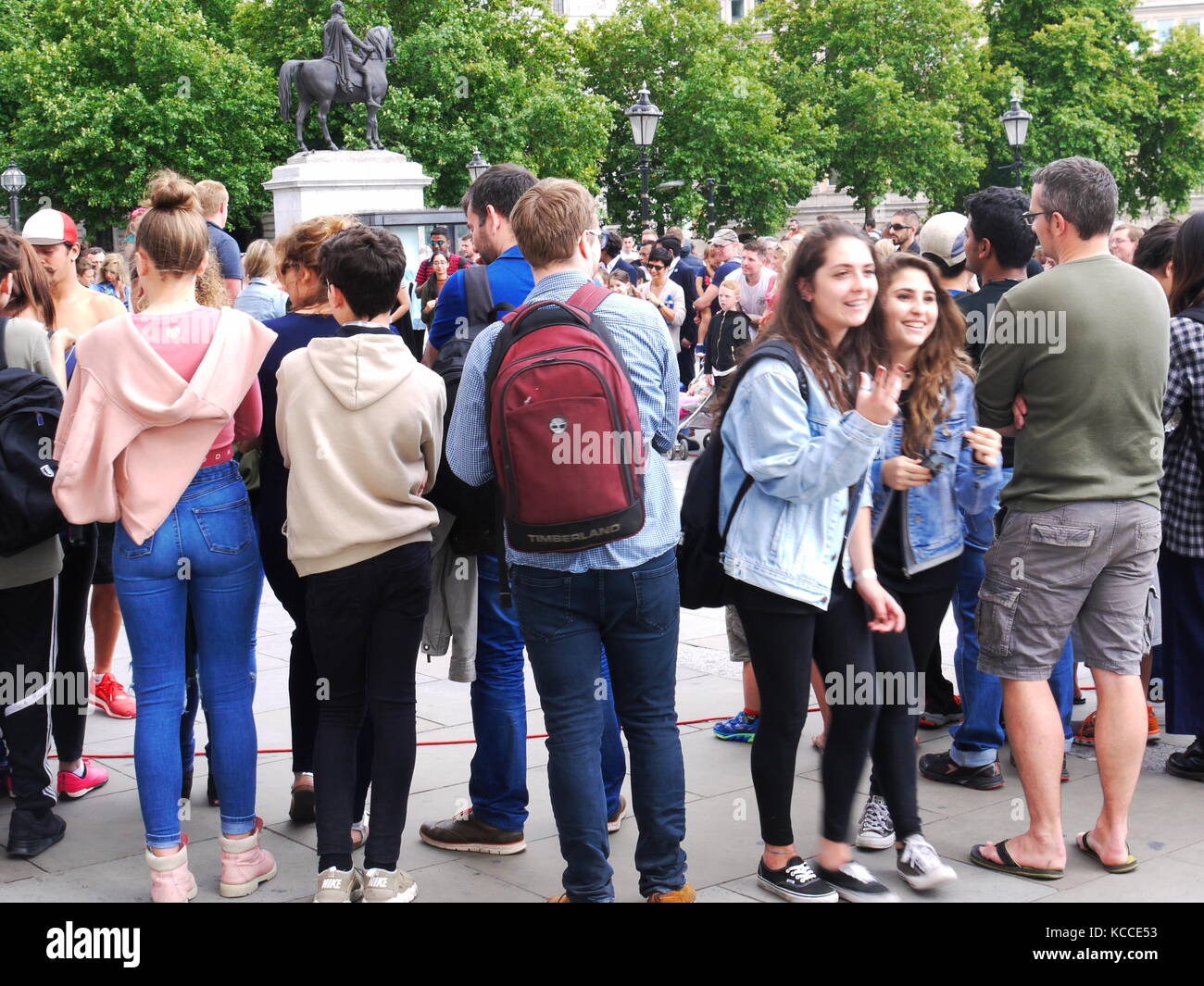 Trafalgar Square London Stock Photo - Alamy