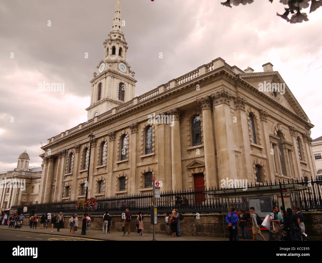 Trafalgar Square London Stock Photo - Alamy