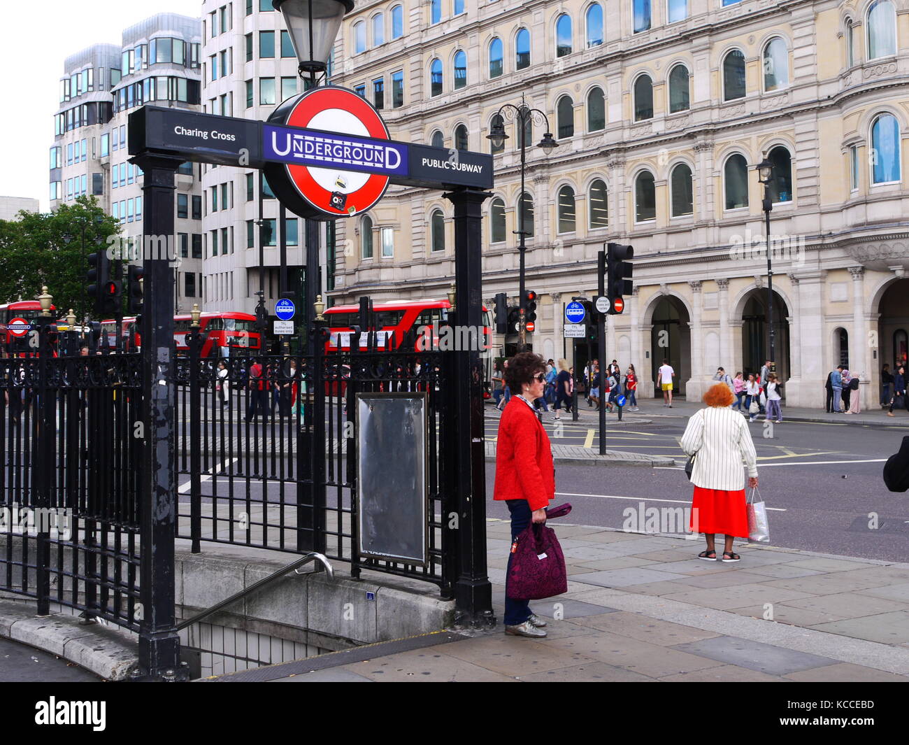 Trafalgar Square London Stock Photo - Alamy