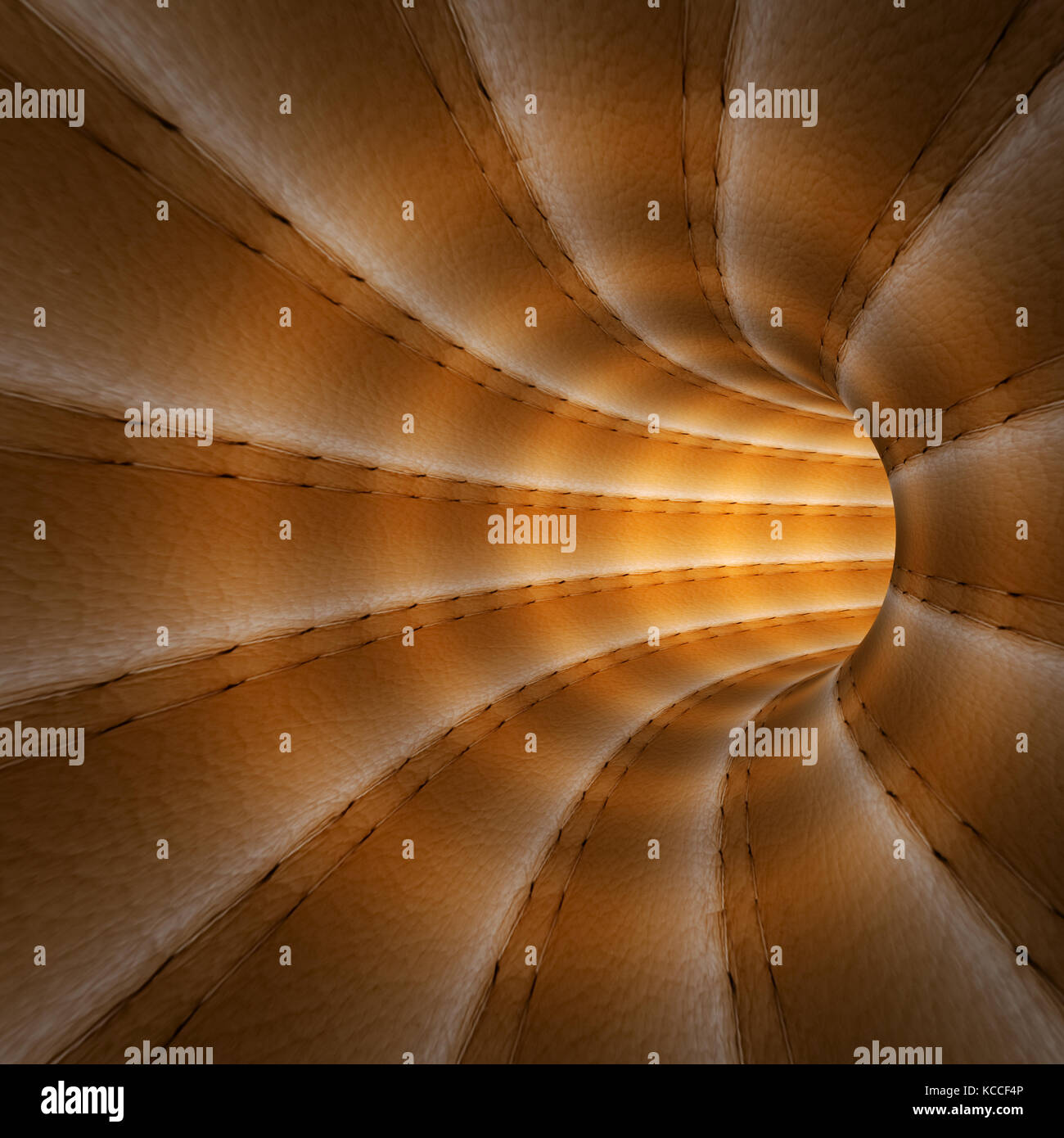 Tunnel concept 3d rendering Stock Photo