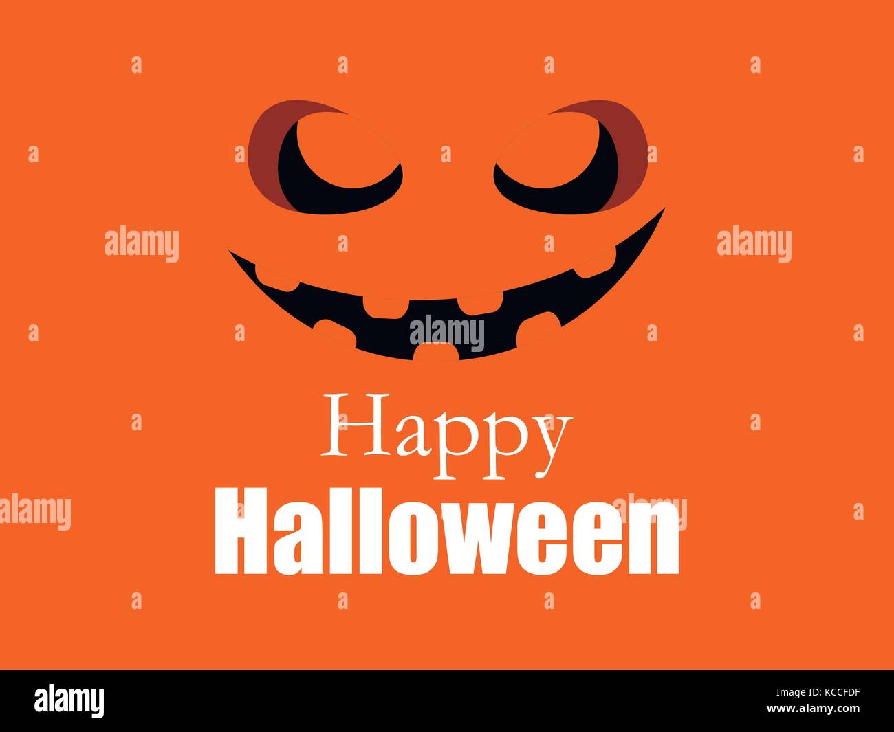 Happy Halloween pumpkin. Jack o lantern icon. Vector illustration Stock ...