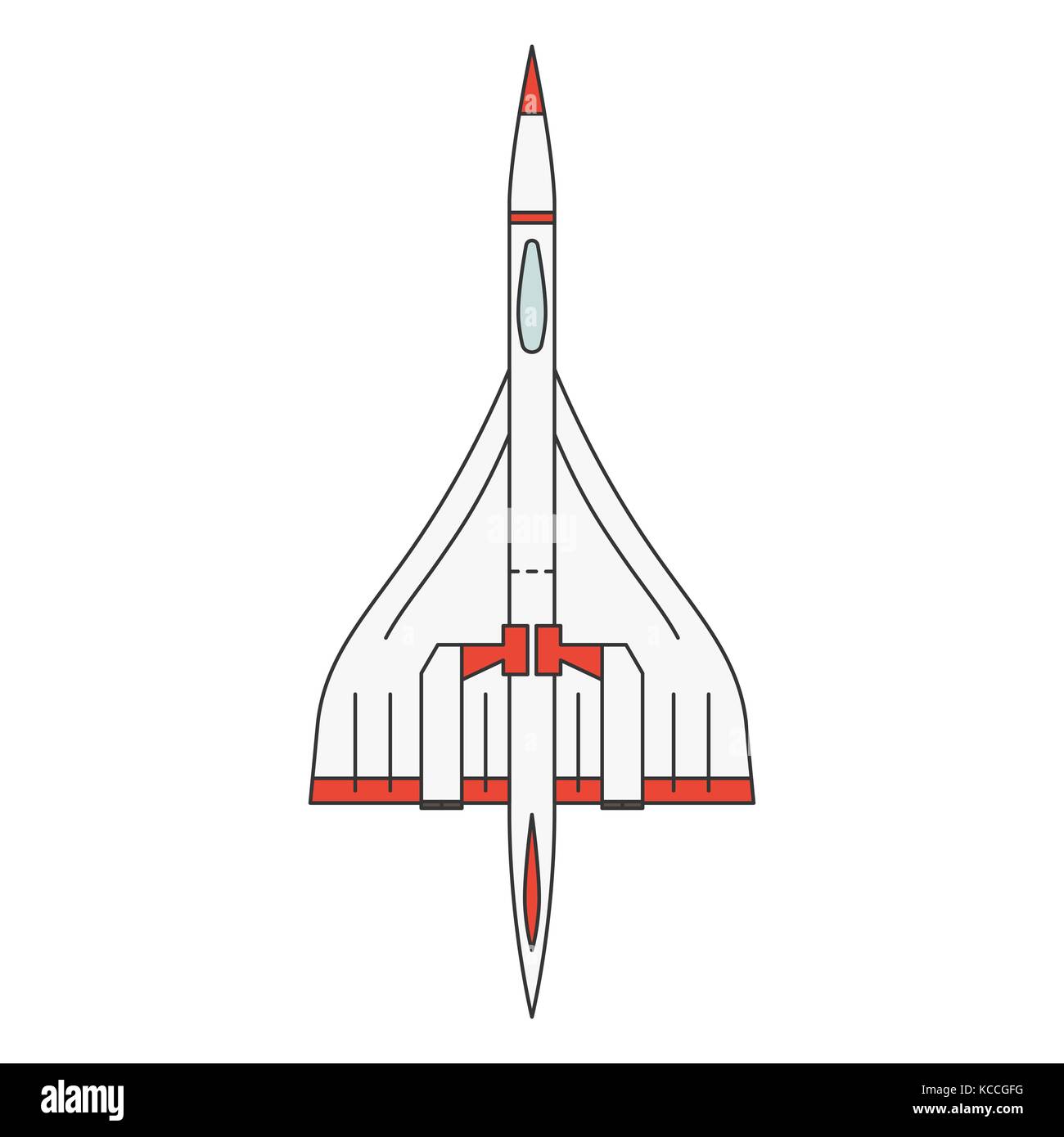 Vector Illustration Of A Military Airplane Model On White Background Aircraft Topic Stock Vector Illustration Of A Military Airplane Model On White Background Aircraft Topic Stock