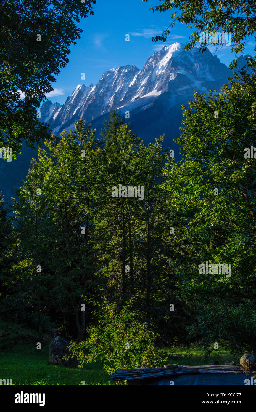 landscape of the French Alps Stock Photo - Alamy