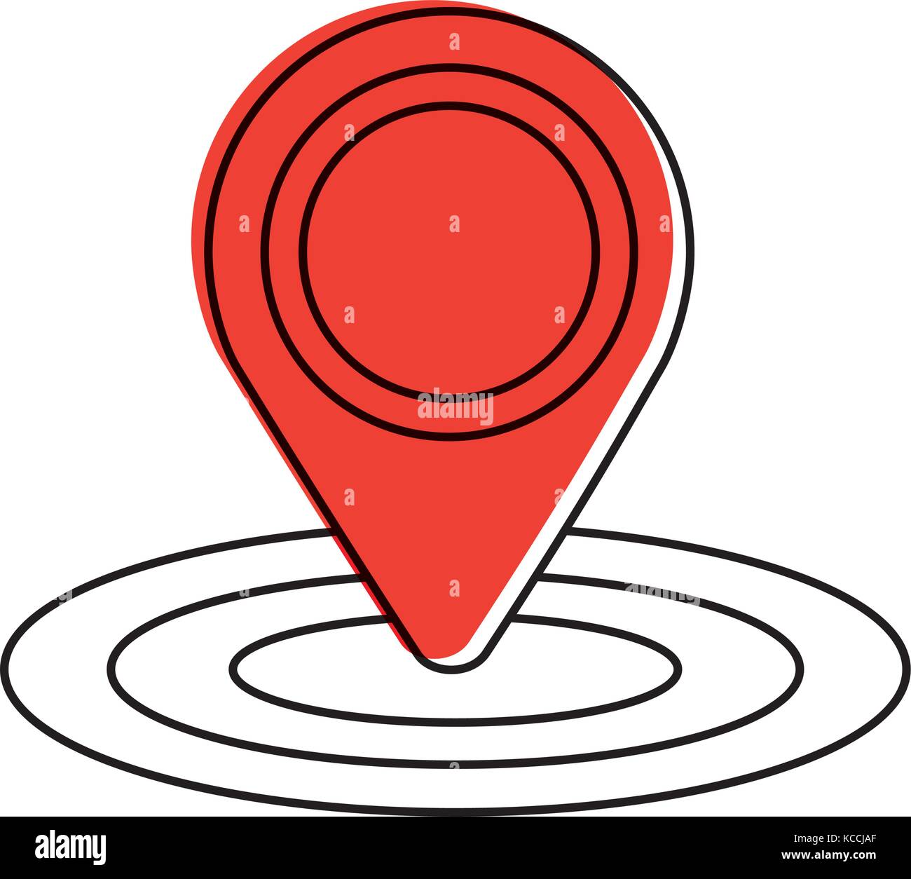 pin map gps location sign navigation Stock Vector Image & Art - Alamy