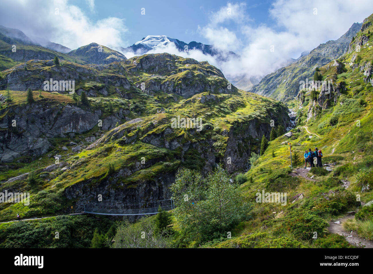 landscape of the Swiss Alps Stock Photo - Alamy