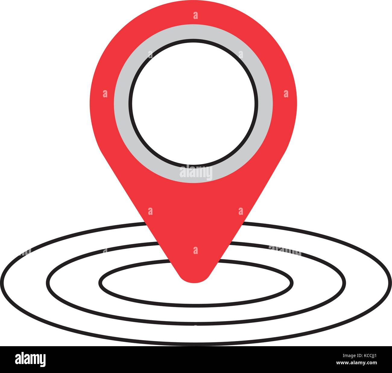 pin map gps location sign navigation Stock Vector Image & Art - Alamy