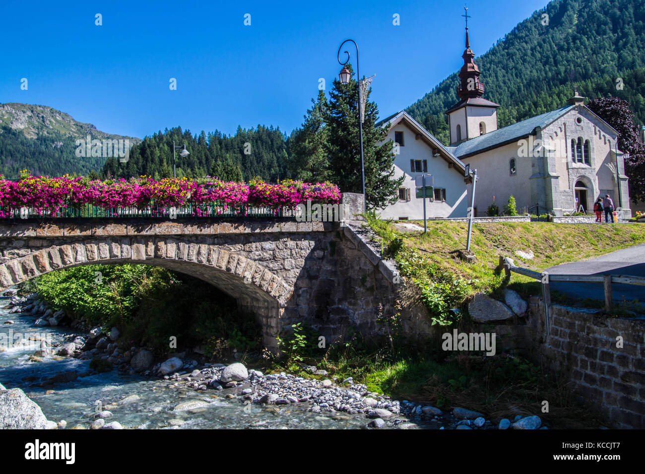 landscape of the French Alps Stock Photo - Alamy