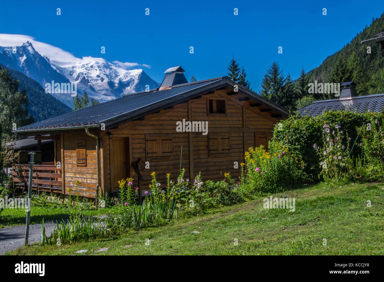 landscape of the French Alps Stock Photo - Alamy