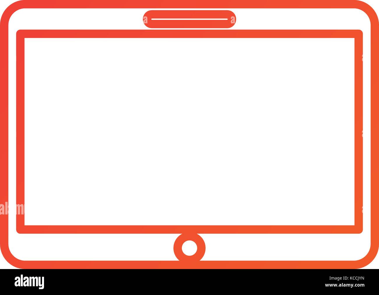 technology device blank screen digital Stock Vector Image & Art - Alamy