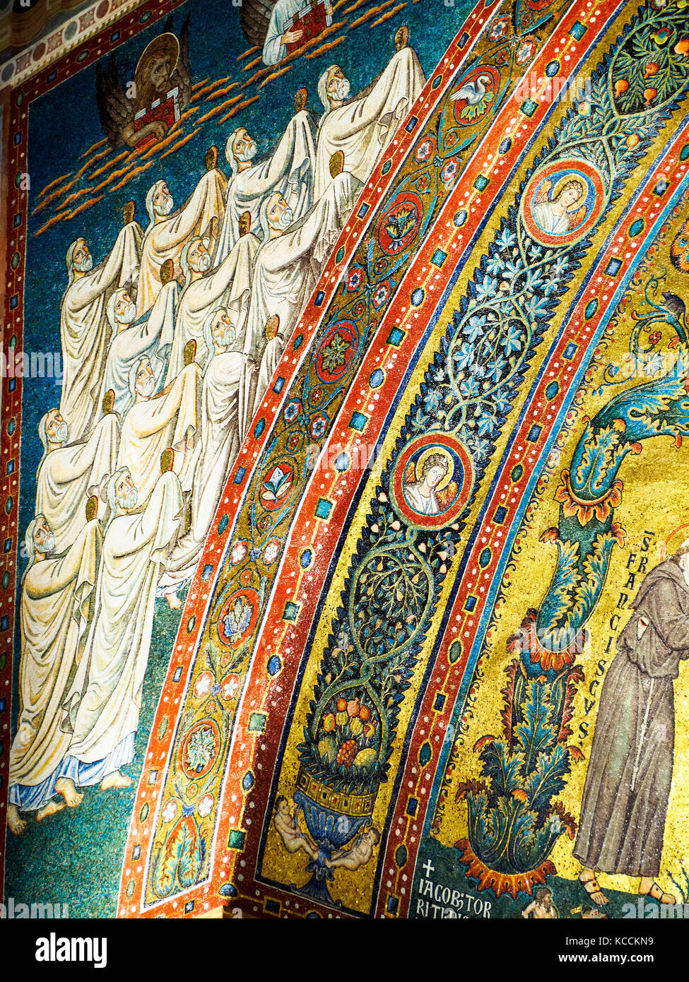 Fifth century mosaics in the Basilica di Santa Maria Maggiore Rome