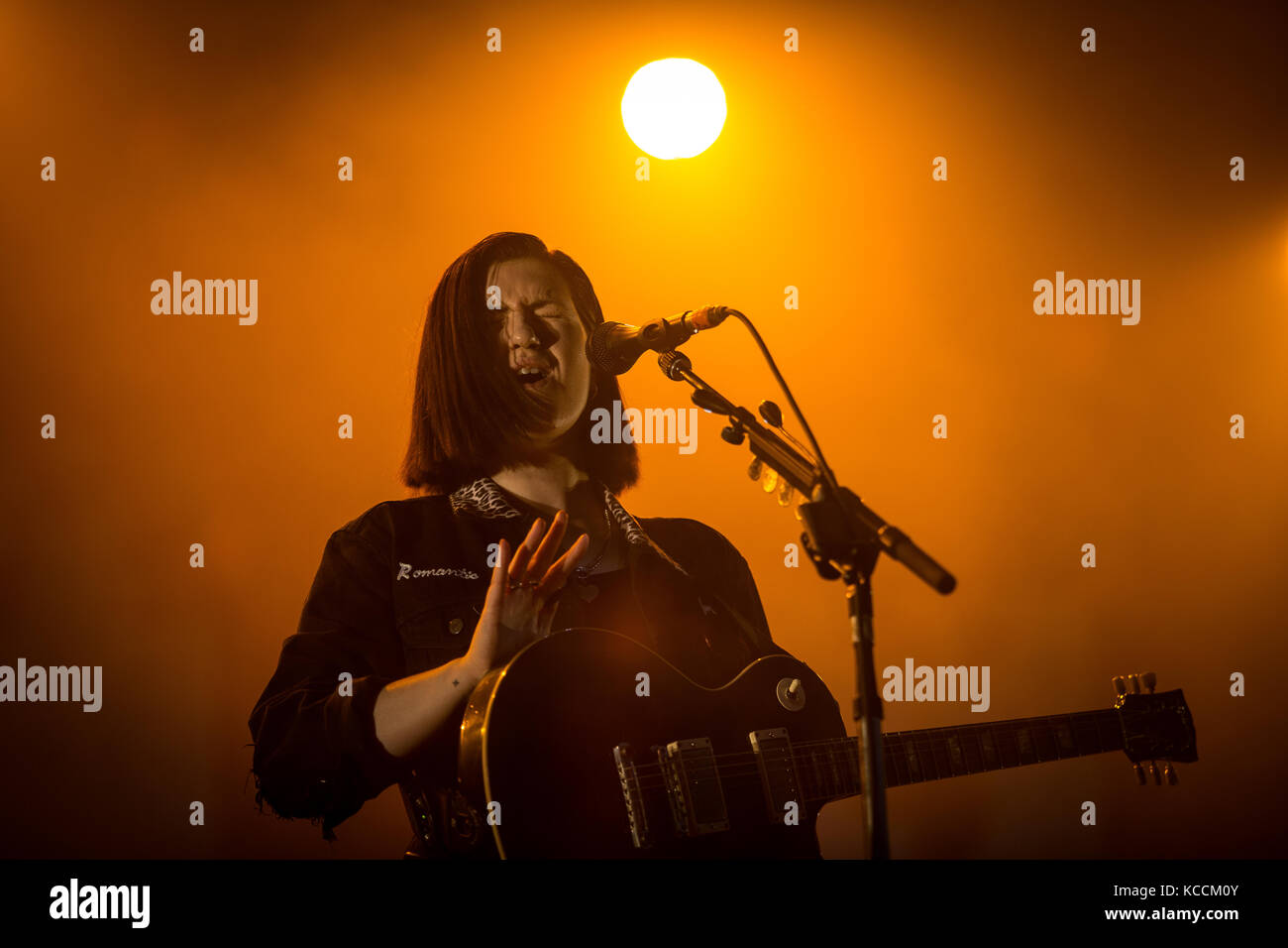 Norway, Oslo – August 10, 2017. The English indie electronica band The ...