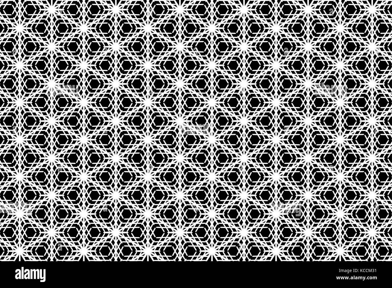 White snowflake on a black background - vector pattern Stock Vector ...