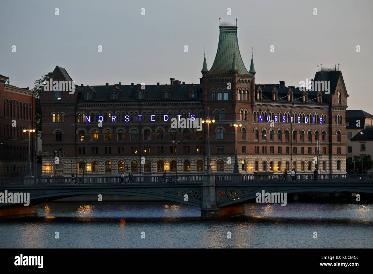 Norstedts förlagsgrupp building, Stockholm, Sweden Stock Photo