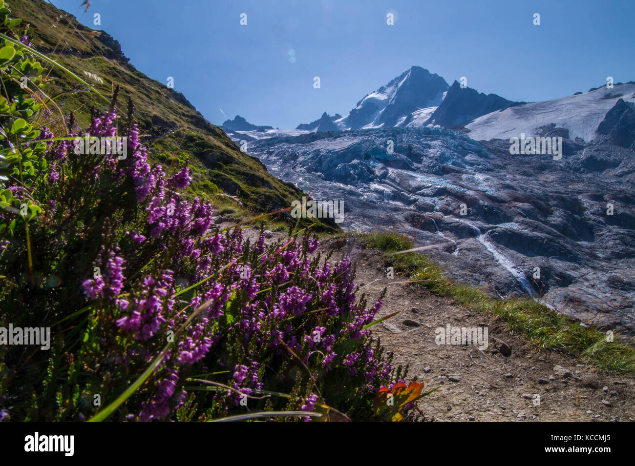 landscape of the French Alps Stock Photo - Alamy