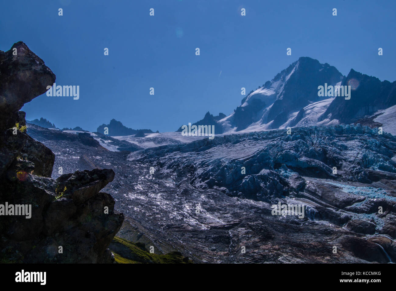 landscape of the French Alps Stock Photo - Alamy