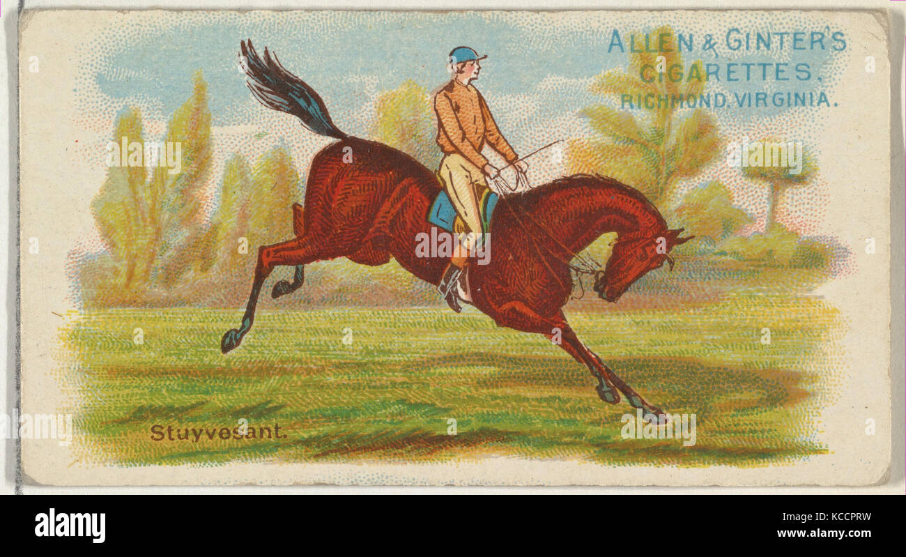 Stuyvesant, from The World's Racers series (N32) for Allen & Ginter