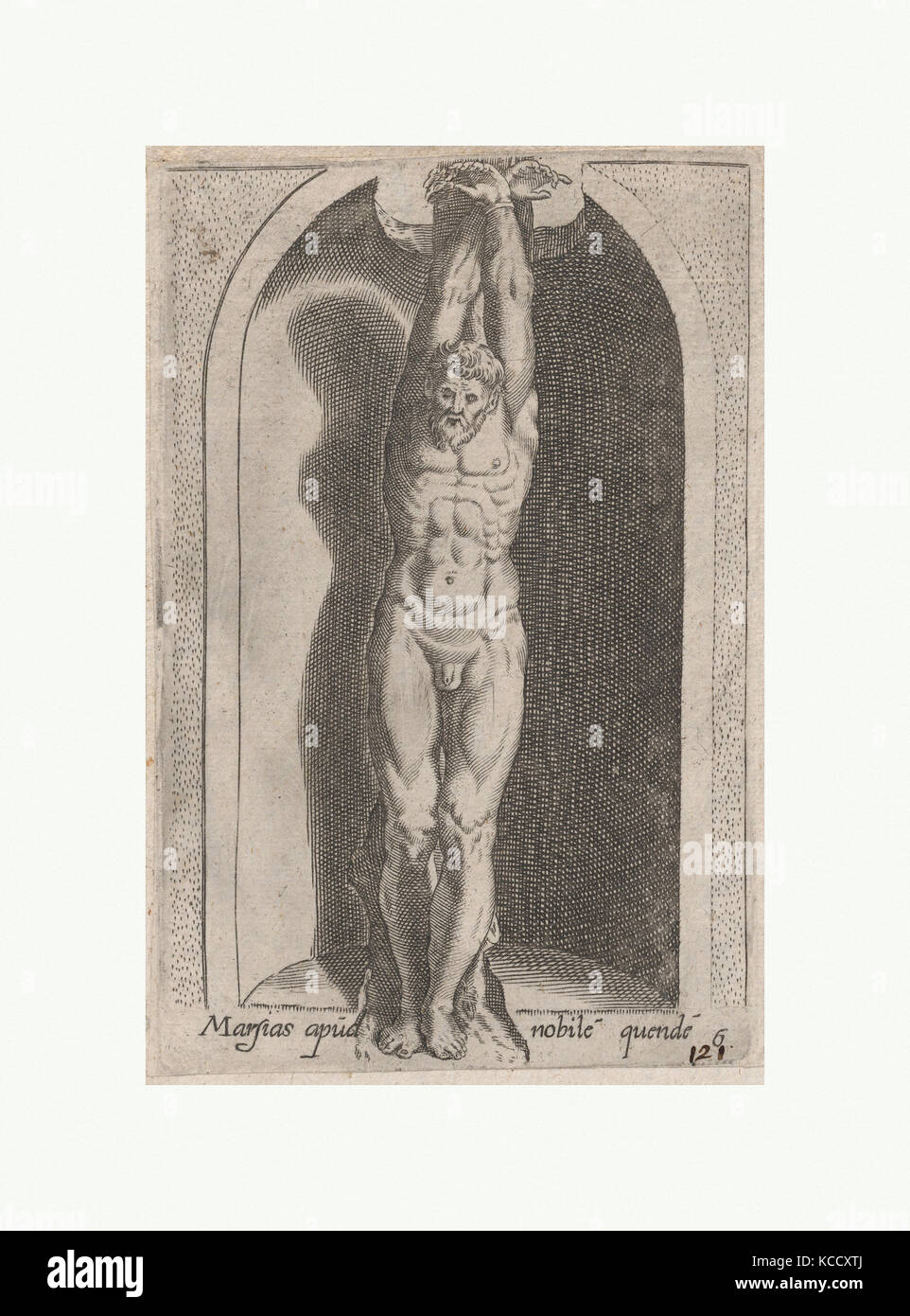 Speculum Romanae Magnificentiae Marsias (Marsias apud nobile quende), Anonymous, After Philippe