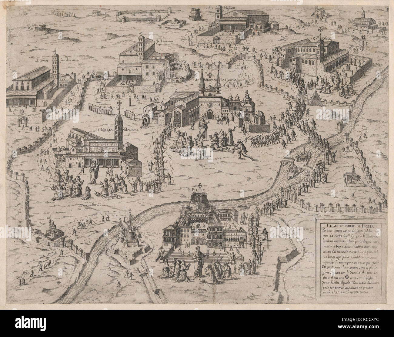 Speculum Romanae Magnificentiae: The Seven Churches of Rome (Le Sette ...