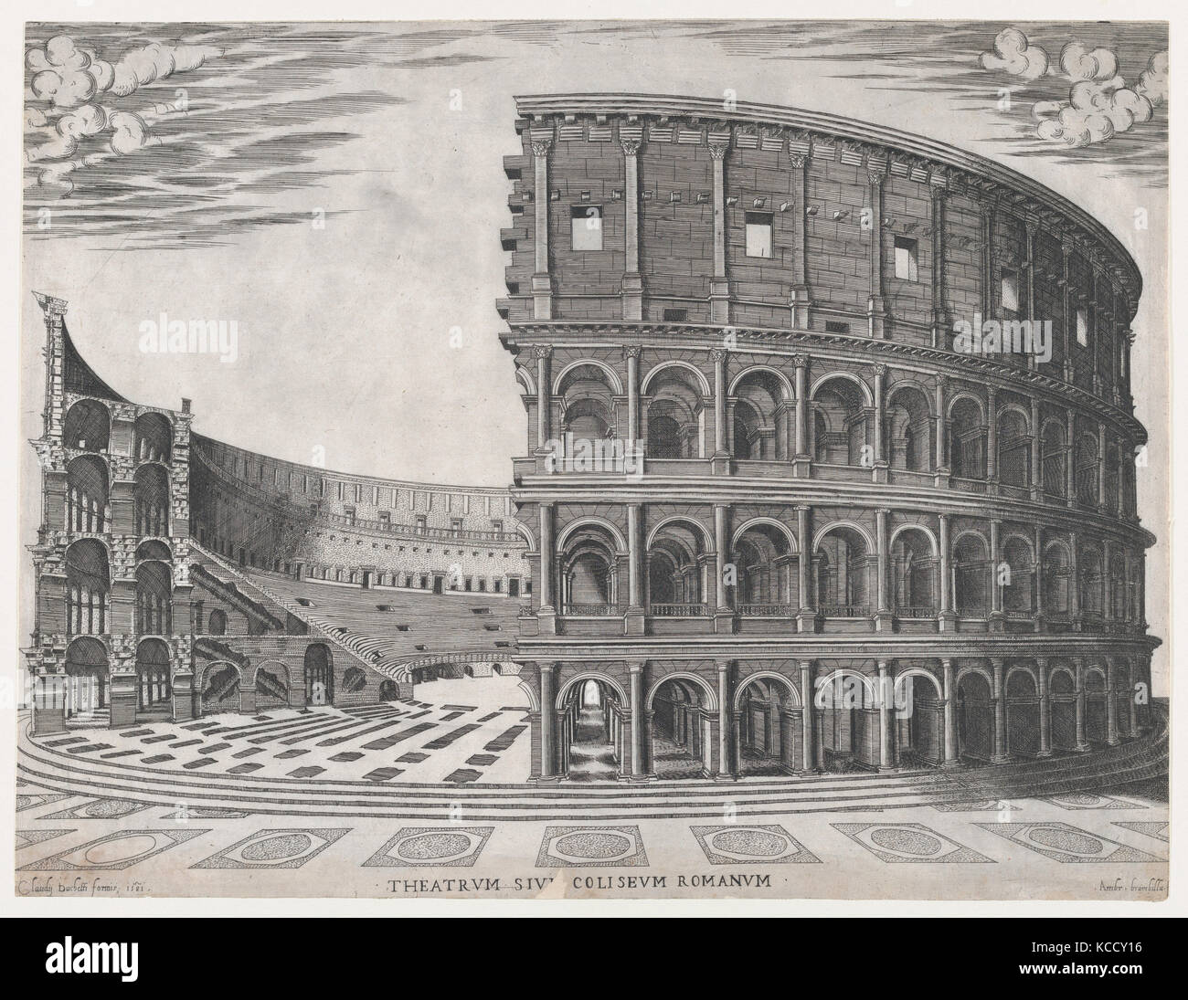 Speculum Romanae Magnificentiae The Colosseum, Giovanni Ambrogio