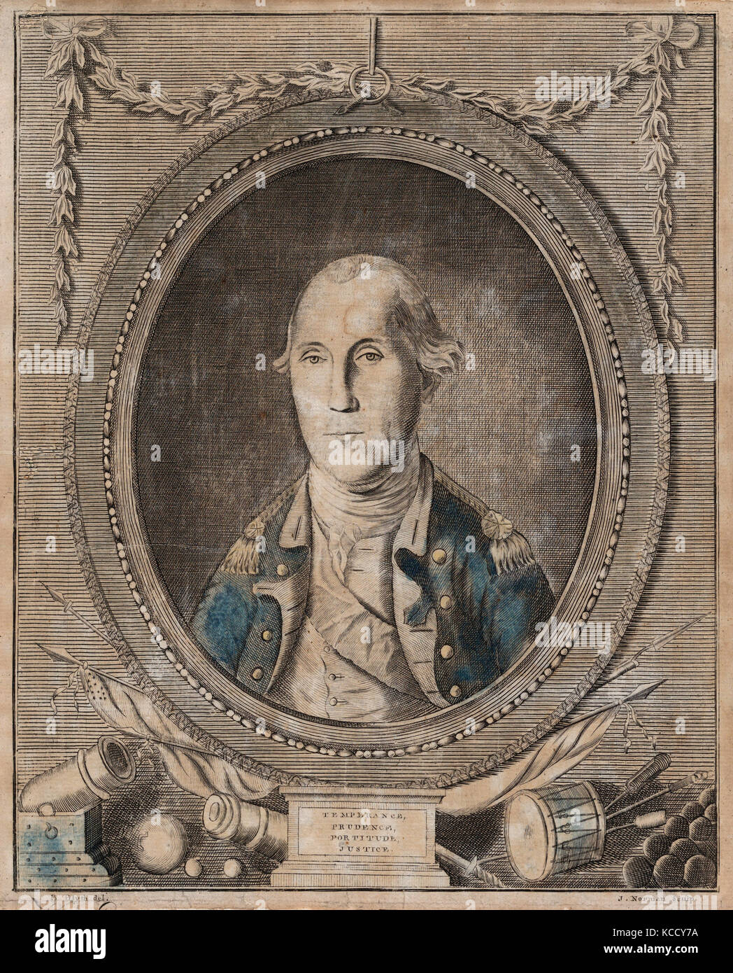 Washington, appointed Commander in Chief Abstract: Print shows