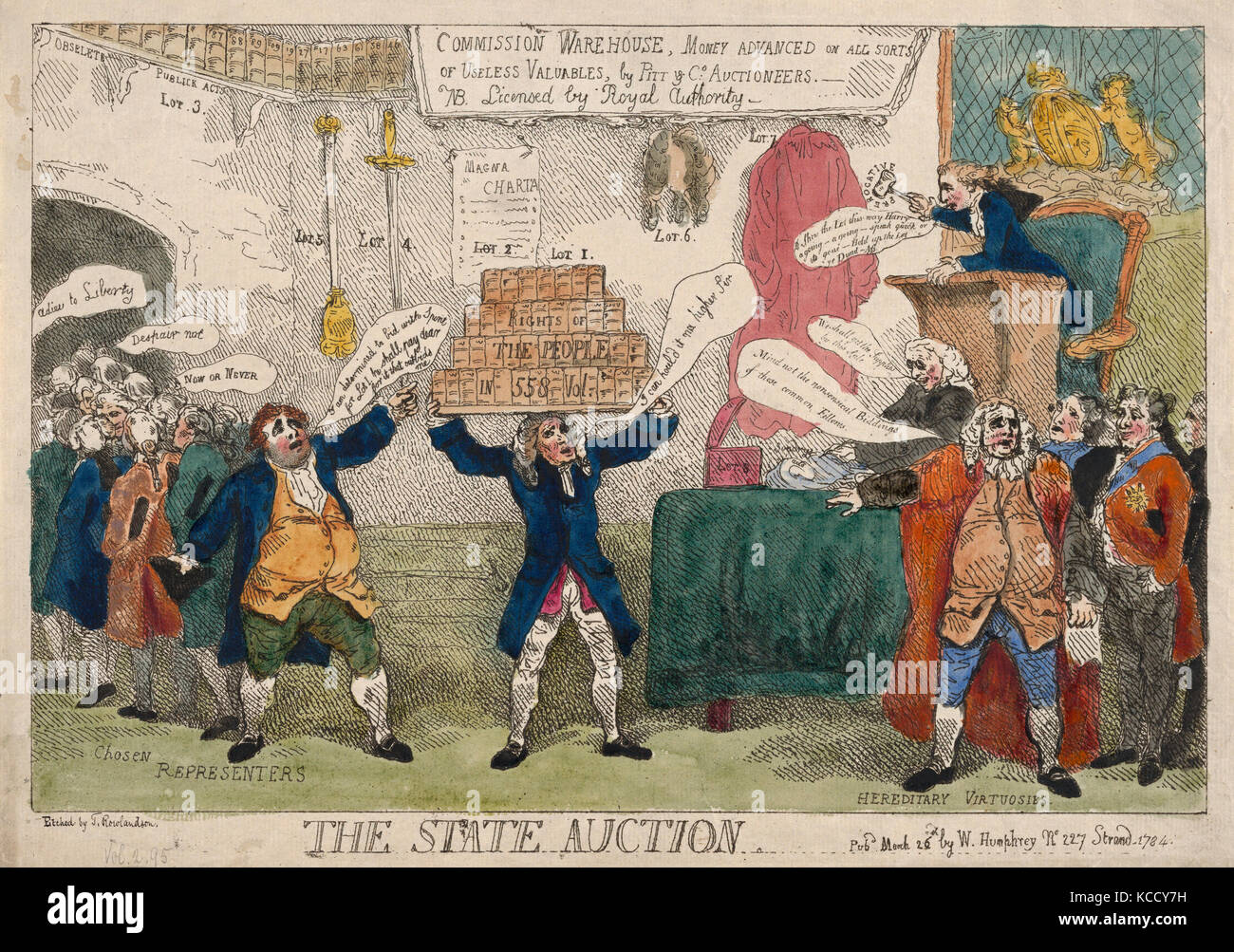 Drawings and Prints, Print, The State Auction, Publisher, Artist