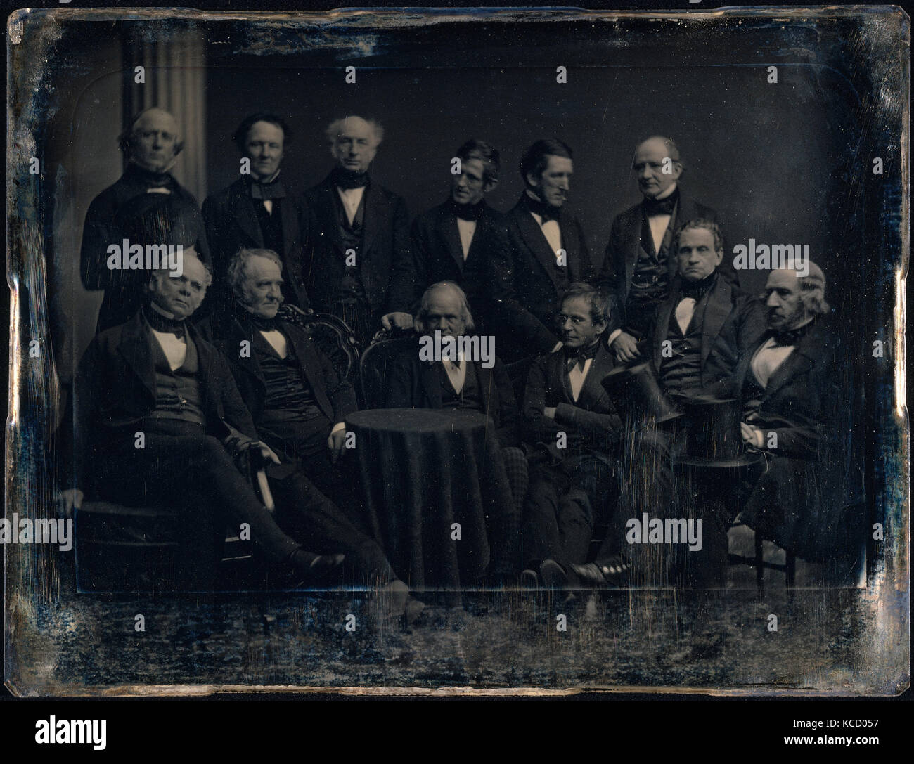 Boston Doctors, Albert Sands Southworth, ca. 1850 Stock Photo