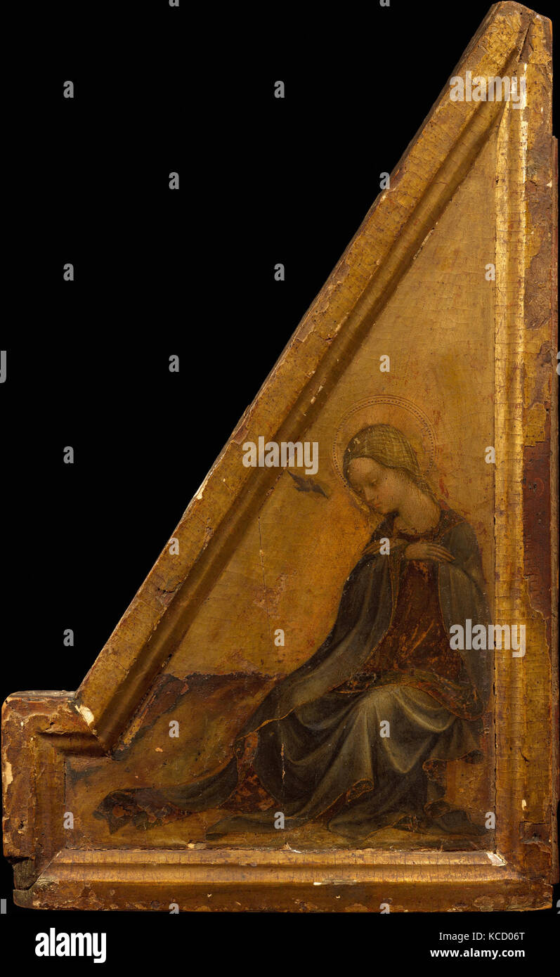 The Virgin Annunciate, Andrea Delitio, possibly 1445–50 Stock Photo