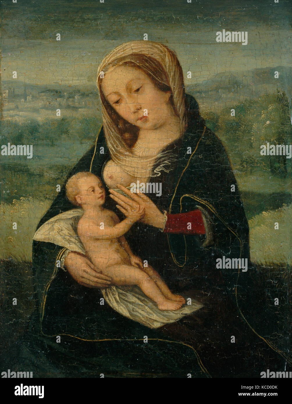 Virgin and Child, Netherlandish, second quarter 16th century Stock Photo