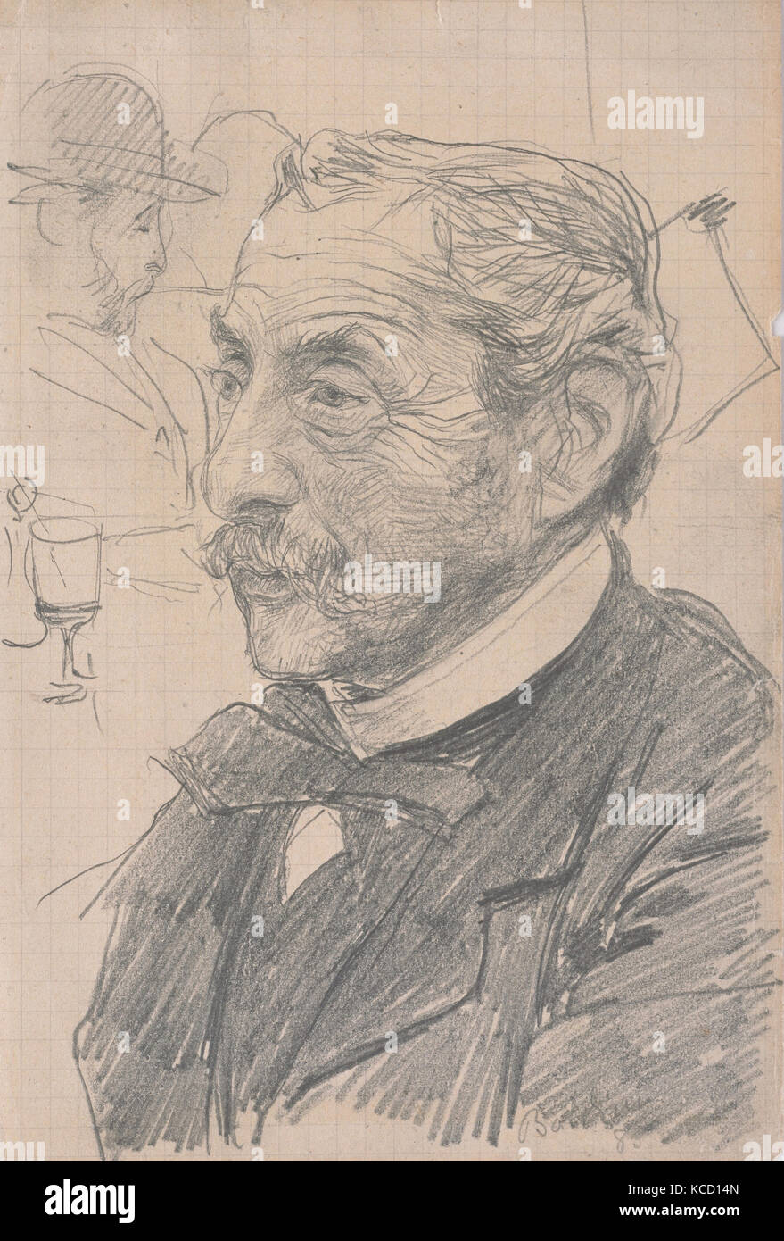 Famous Connoisseur (Fameux Connaisseur), Giovanni Boldini, 1883 Stock Photo