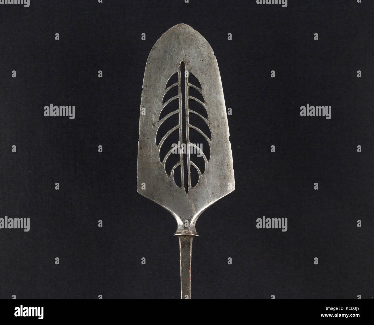Arrowhead (Yanonē), 18th century, Japanese, Steel, L. 11 3/8 in. (28.9 cm); L. of head 3 3/4 in. (9.5 cm); W. 1 3/4 in. (4.5 cm Stock Photo