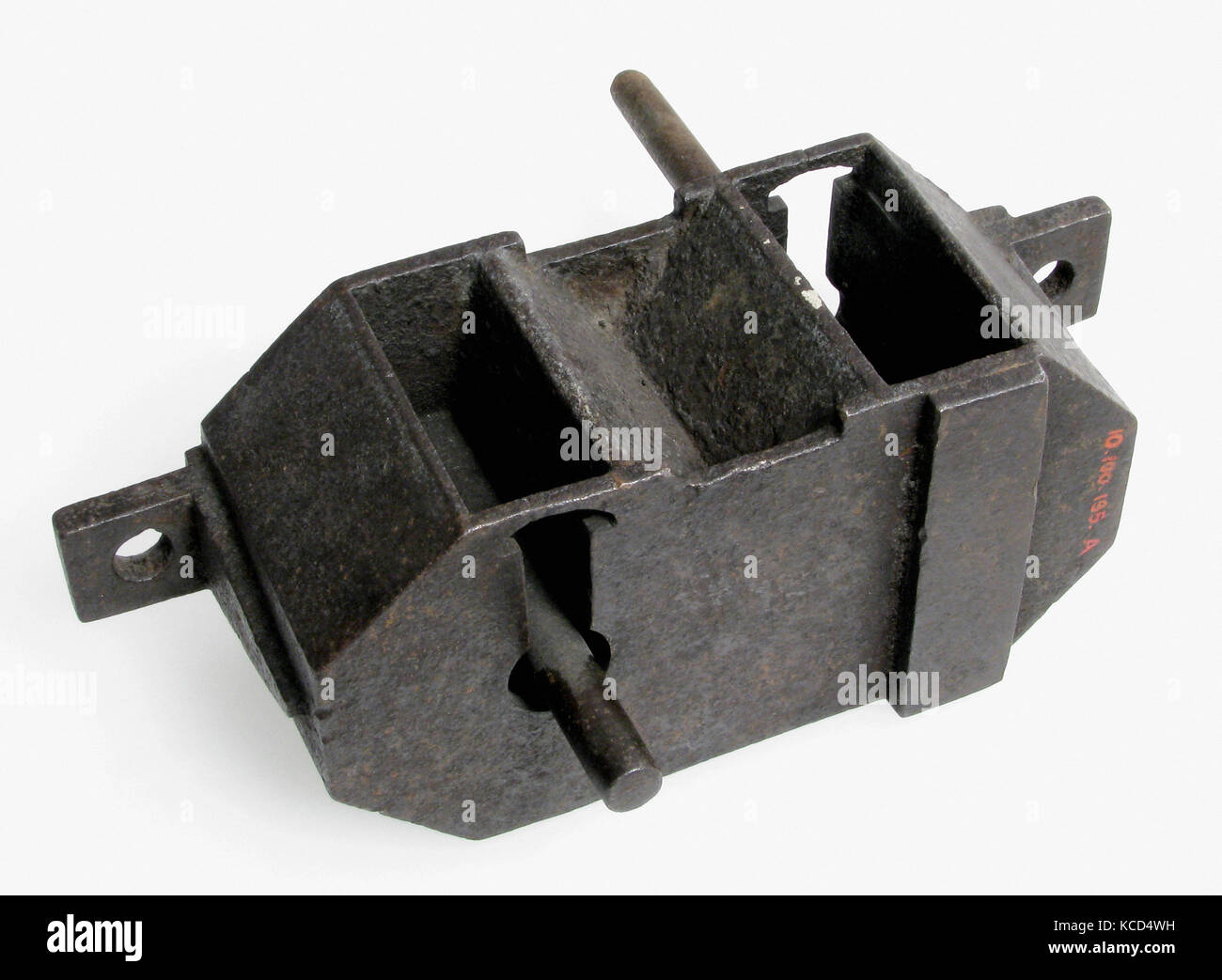 Lock, Double-Face Mortise, second half 15th century Stock Photo