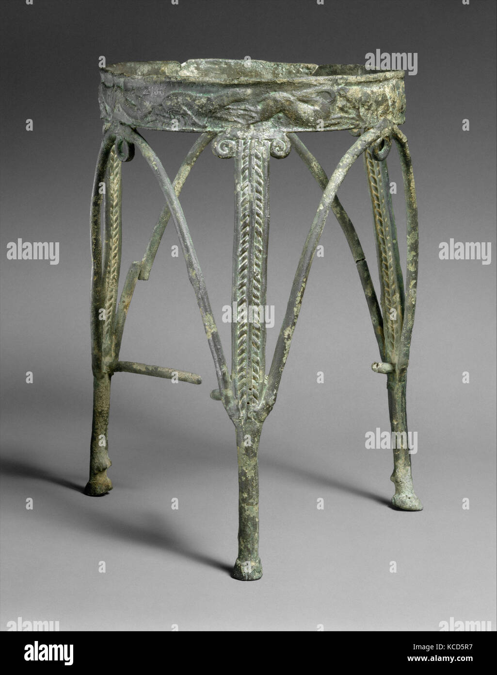 Bronze Rod Tripod Late Bronze Age Ca 1250 1050 B C Cypriot Bronze Bronze Rod Tripod Late Bronze Age Ca 1250 1050 B C Cypriot Bronze
