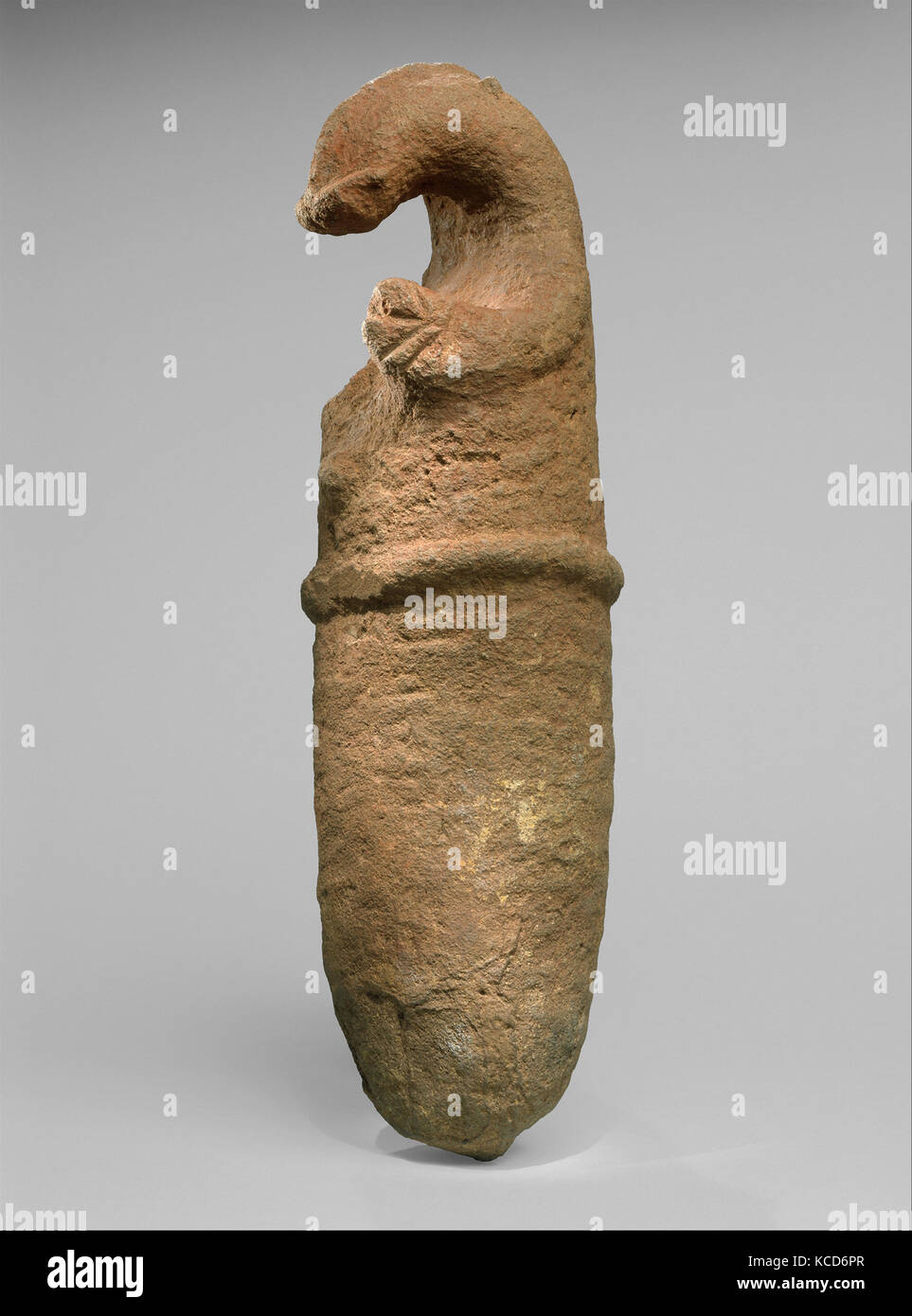 Zoomorphic Figure, ca. 1500 B.C.– ?A.D. 1600, Papua New Guinea, Mendi region, Southern Highlands Province, Mendi region, Stone Stock Photo